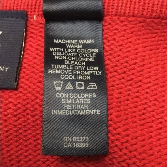 Crazy Horse Liz Claiborne Vintage Women’s Zip Front Cardigan, Red, Size 2X - Picture 7 of 8